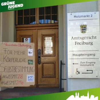 Schwangerschaftsabbrüche - Plakat